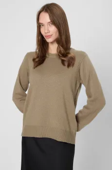 Женский коричневый джемпер Коричневый L PRPY PWKNIGOK0051