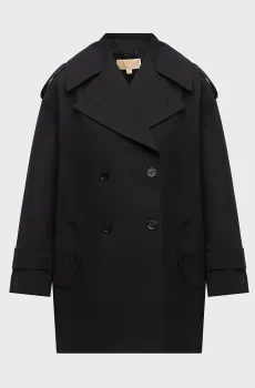 Женский черный тренч Черный M-L Michael Kors MR520GTDTY