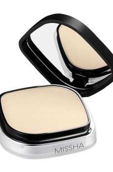 Компактная пудра для лица Missha Signature Dramatic Two-Way Pact SPF 25/PA +++, Vanilla, 9.5 г