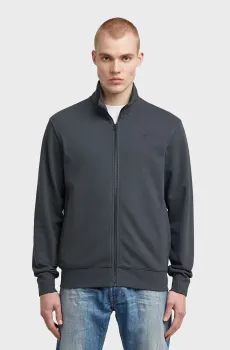 Мужская темно-синяя спортивная кофта Nifous zip thru sw Синий S G-Star RAW D25122,D566