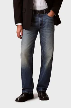 Мужские синие джинсы SCALLOP Синий 30-32 Calvin Klein Jeans LV04RD911G
