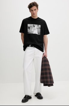 Хлопковая футболка Guess Jeans