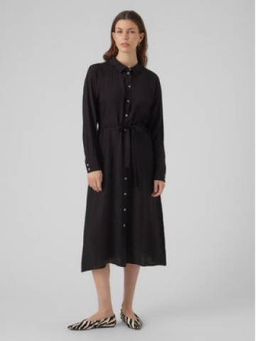 Vero Moda Сукня-сорочка 10295296 Чорний Regular Fit Vero Moda Сукня-сорочка 10295296 Чорний Regular Fit