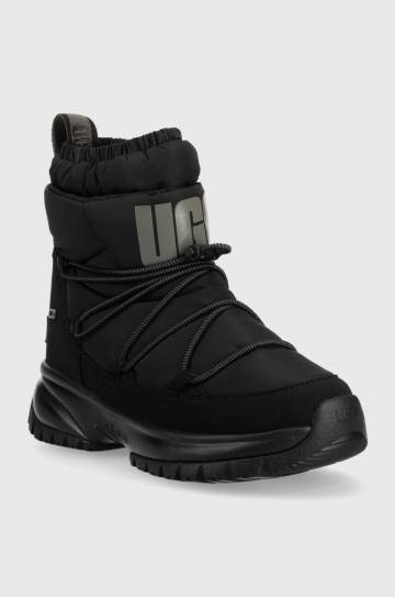 Зимние сапоги UGG W Yose Puffer Mid цвет чёрный 1131978.BLK-BLK Зимние сапоги UGG W Yose Puffer Mid цвет чёрный 1131978.BLK-BLK
