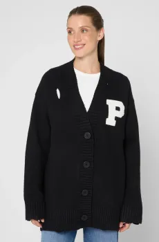 Женский черный кардиган Черный M-L PRPY PWKNCGOK0068