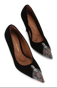 Замшевые туфли Kurt Geiger London Zip Court