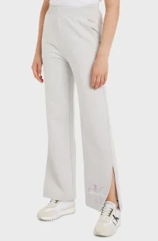 Женские светло-серые спортивные брюки DIFFUSED MONOLOGO JOG Серый XS Calvin Klein Jeans J20J223422