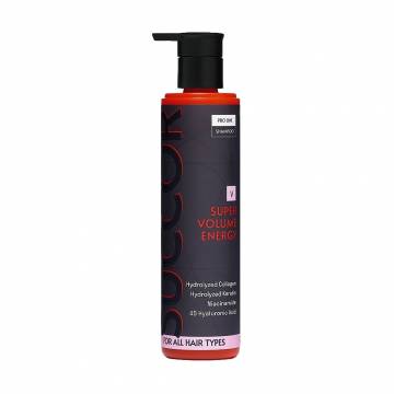 Шампунь Succor Super Volume Energy Shampoo для объема всех типов волос, 250 мл Шампунь Succor Super Volume Energy Shampoo для объема всех типов волос, 250 мл