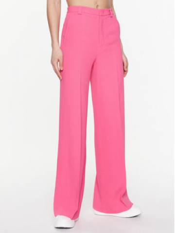 Red Valentino Штани з тканини 2R3RBG002EU Рожевий Relaxed Fit Red Valentino Штани з тканини 2R3RBG002EU Рожевий Relaxed Fit