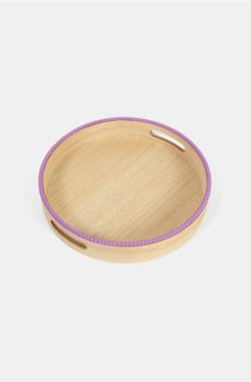Декоративна таця - пурпуровий