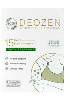 Крем-дезодорант DEOZEN Armpit Deodorant Cream, 24*0.4 г