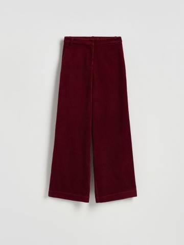 Reserved - Вельветові штани - червоне дерево - 355GF-93X