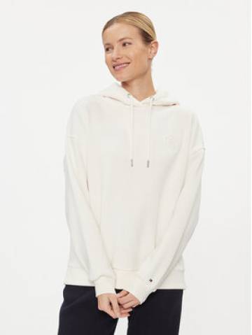 Tommy Hilfiger Світшот WW0WW39798 Écru Relaxed Fit