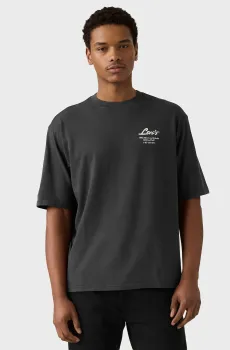Мужская черная футболка Черный S Levi’s® 003XL;0000