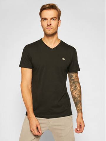 Lacoste Футболка TH2036 Чорний Regular Fit Lacoste Футболка TH2036 Чорний Regular Fit
