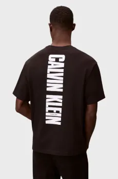 Мужская черная футболка RLX VERT LOGO Черный XL Calvin Klein Jeans LV04RB851G