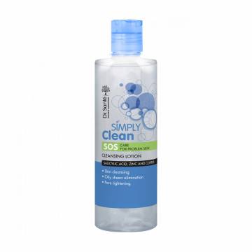 Очищающий лосьон для лица Dr. Sante Simply Clean SOS для проблемной кожи, 200 мл Очищающий лосьон для лица Dr. Sante Simply Clean SOS для проблемной кожи, 200 мл