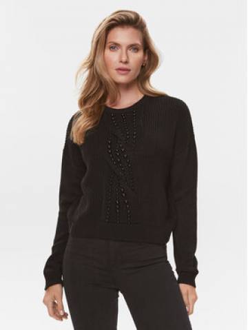 Liu Jo Светр MF3005 MA51I Чорний Regular Fit Liu Jo Светр MF3005 MA51I Чорний Regular Fit