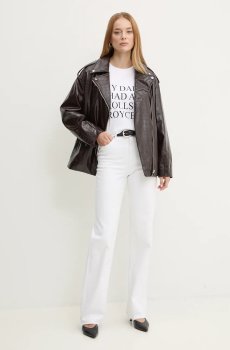 Хлопковая футболка Victoria Beckham