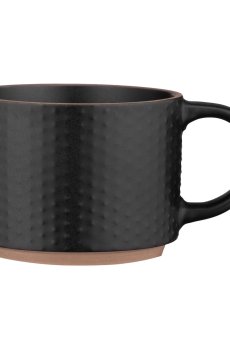 Чашка Ardesto Anzio керамическая, черная, 300 мл (AR3042BK)