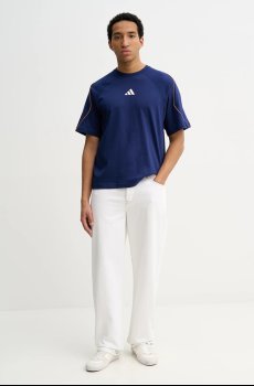 Хлопковая футболка adidas Stadium
