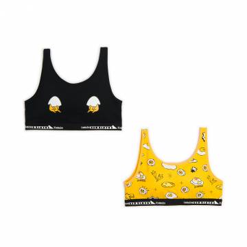 Cropp - 2 упаковок бюстгальтерів Gudetama - різнобарвний Cropp - 2 упаковок бюстгальтерів Gudetama - різнобарвний