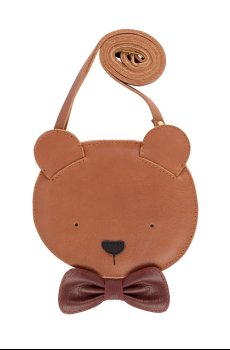 Детская кожаная сумка Donsje Britta Exclusive Purse Winter Bear