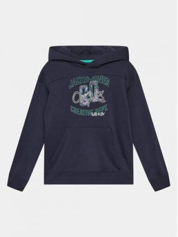 Jack&Jones Junior Світшот 12243086 Cиній Loose Fit Jack&Jones Junior Світшот 12243086 Cиній Loose Fit