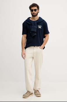 Gant футболка для мужчин из хлопка