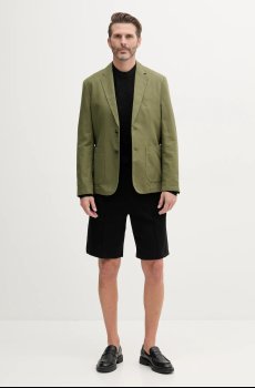 Пиджак с примесью льна United Colors of Benetton