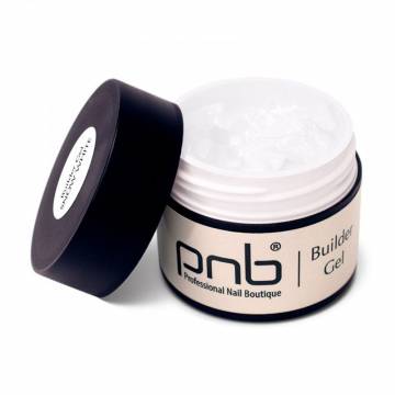 Моделирующий камуфлирующий гель для ногтей PNB UV/LED Builder Gel Cover White, 15 мл Моделирующий камуфлирующий гель для ногтей PNB UV/LED Builder Gel Cover White, 15 мл