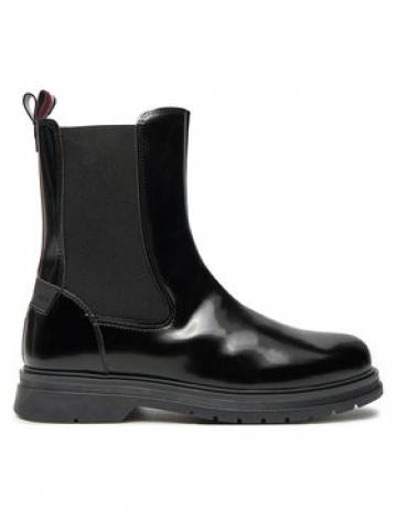 Tommy Hilfiger Ботильйони T4A5-33586-1453999 Чорний Tommy Hilfiger Ботильйони T4A5-33586-1453999 Чорний