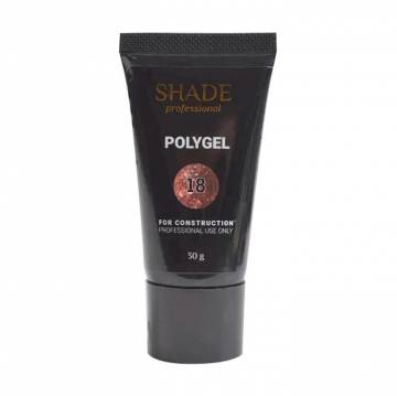 Полигель для ногтей Shade Polygel с шиммером, 18, 30 г Полигель для ногтей Shade Polygel с шиммером, 18, 30 г