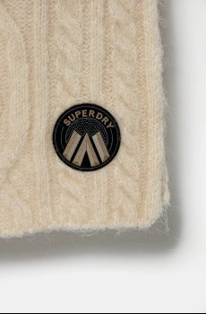 Шарф с примесью шерсти Superdry