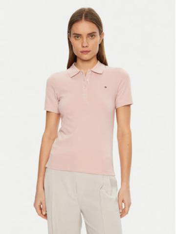 Tommy Hilfiger Поло 1985 WW0WW43225 Рожевий Slim Fit Tommy Hilfiger Поло 1985 WW0WW43225 Рожевий Slim Fit