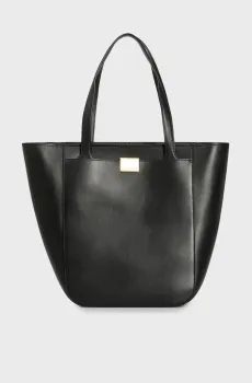 Женская черная кожаная сумка Черный ONESIZE Karl Lagerfeld 246W3017