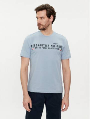 Aeronautica Militare Футболка 241TS1942J538 Голубий Regular Fit Aeronautica Militare Футболка 241TS1942J538 Голубий Regular Fit
