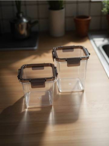 Контейнери, 2 шт. - білий