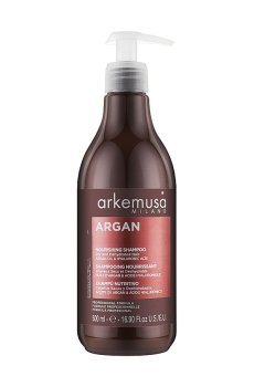 Уценка! Питательный шампунь Arkemusa Argan Shampoo с аргановым маслом, для сухих и поврежденных волос, 500 мл