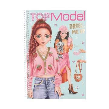 Розмальовка з наклейками Top Model Одягни мене (0413486) Розмальовка з наклейками Top Model Одягни мене (0413486)