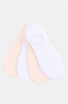 Бавовняні сліди, набір з 4 пар - білий