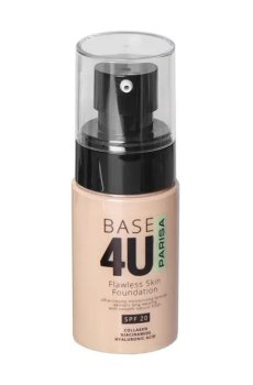 Тональный крем для лица Parisa Cosmetics Base 4U F-10 Flawless Skin Foundation SPF 20, 21 Medium Beige, 60 мл