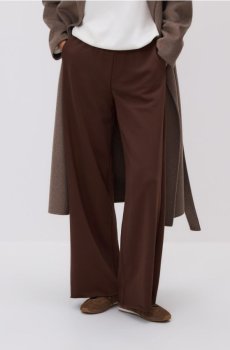 Reserved - Спортивні штани - темно коричневий - 612GA-89X