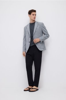 Reserved - Картаті штани-чиноси - чорний - 528HR-99X