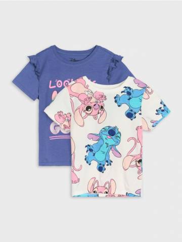 Футболки, 2 шт. Stitch - mid blue Футболки, 2 шт. Stitch - mid blue