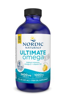 Рыбий жир Nordic Naturals Ultimate Omega Xtra, со вкусом лимона, 237 мл