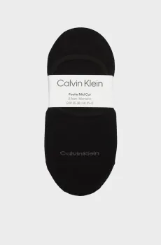 Женские черные следы (2 пары) Черный 35-38 Calvin Klein 701218771
