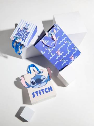 Подарункові пакети, 3 шт. Stitch - різнобарвний Подарункові пакети, 3 шт. Stitch - різнобарвний