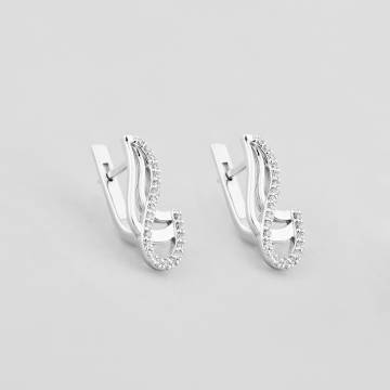 Серебряные серьги Minimal 2902р Серебряные серьги Minimal 2902р