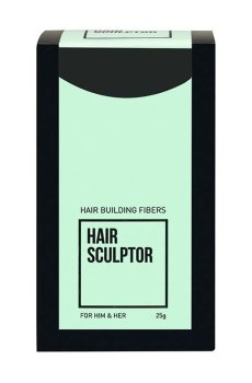 Уценка! Пудра для маскировки залысин волос Sibel Hair Sculptor Черный, 25 г